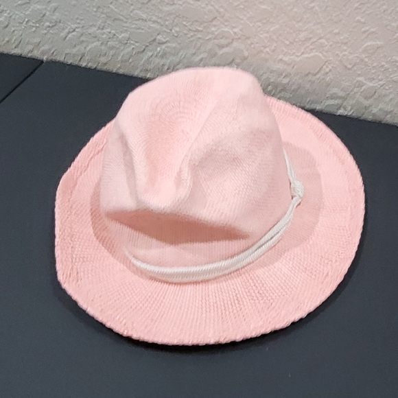Maje Pink Braid-embellished Woven Straw Sun Hat - Picture 5 of 9